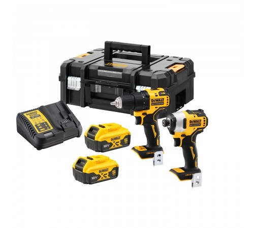 Набор из двух инструментов бесщеточных DeWALT DCK2061P2T