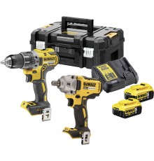 Набір із двох інструментів із безщітковим двигуном DeWALT DCK2077P2T