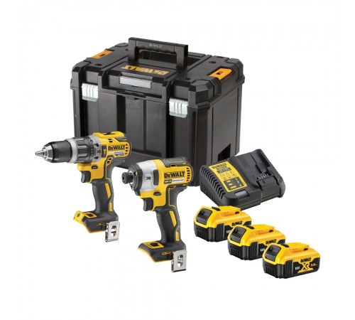 Набір з двох безщіткових інструментів DeWALT DCK266P3T