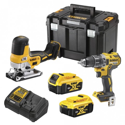 Набор из двух инструментов бесщёточных DeWALT DCK298P2T