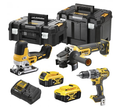 Набор из трех инструментов бесщёточных DeWALT DCK329P2T