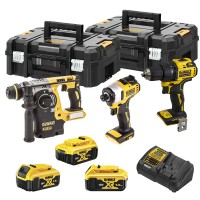 Набор из трех инструментов бесщёточных DeWALT DCK377P3T