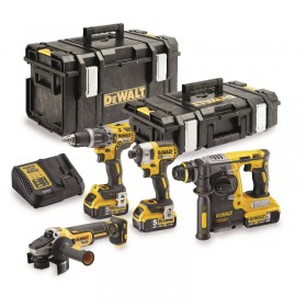 Набір із чотирьох безщіткових інструментів DeWALT DCK422P3