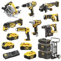 Набор из восьми инструментов бесщёточных DeWALT DCK856P4