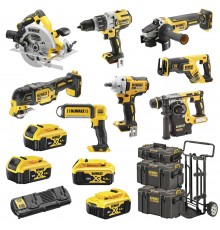 Набір з восьми безщіткових інструментів DeWALT DCK856P4