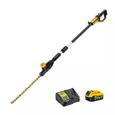 Кусторез аккумуляторный высотный бесщёточный DeWALT DCMPH566P1