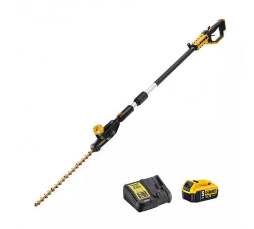 Кусторез аккумуляторный высотный бесщёточный DeWALT DCMPH566P1