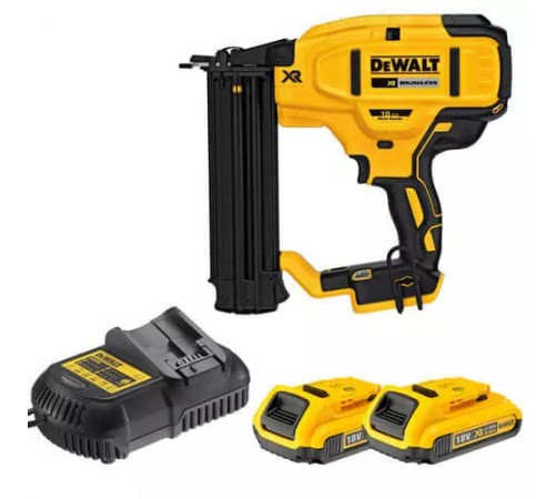 Пістолет цвяхозабивний акумуляторний безщітковий DeWALT DCN680D2