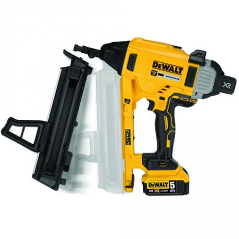 Аккумуляторный гвоздезабиватель нейлер DeWALT DCN890P2