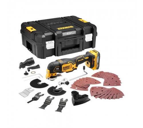 Многофункциональный инструмент аккумуляторный бесщеточный DeWALT DCS356E1T