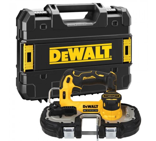 Пила стрічкова акумуляторна безщіткова DeWALT DCS377NT