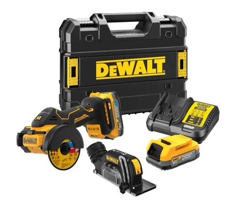 Пила дискова універсальна акумуляторна безщіткова DeWALT DCS438E2T