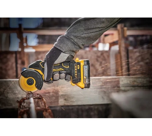 Пила дискова універсальна акумуляторна безщіткова DeWALT DCS438E2T