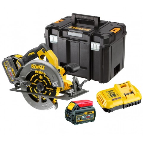 Аккумуляторная пила дисковая циркулярная XR FLEXVOLT DeWALT DCS575T2 