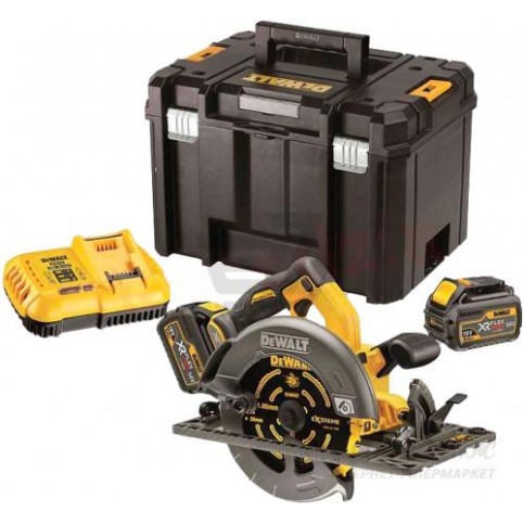 Аккумуляторная пила дисковая XR FLEXVOLT DeWALT DCS576T2 