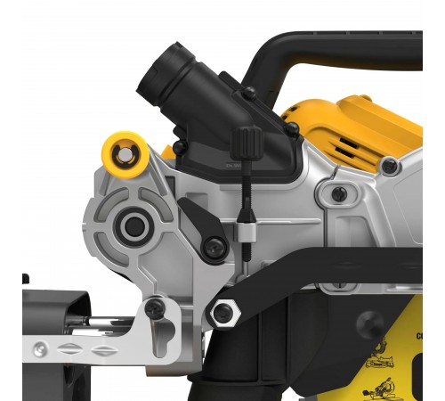 Пила торцювальна акумуляторна безщіткова DeWALT DCS781X2