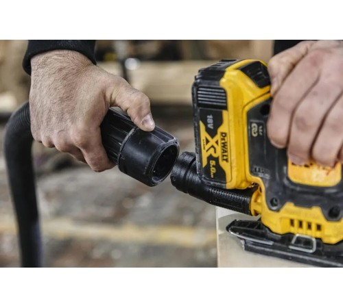 Шліфмашина вібраційна акумуляторна DeWALT DCW200P2