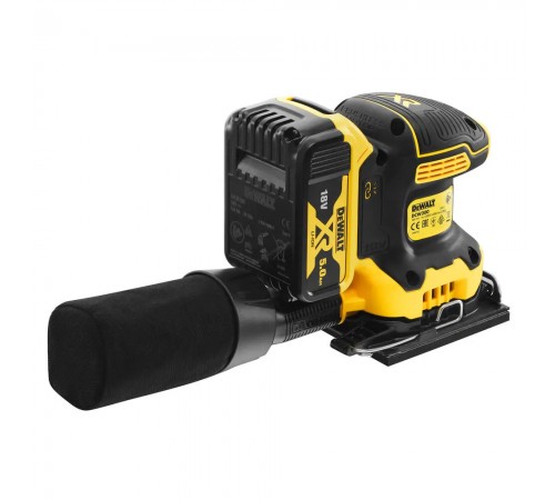 Шліфмашина вібраційна акумуляторна DeWALT DCW200P2