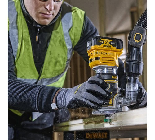 Фрезер багатофункціональний акумуляторний безщітковий DeWALT DCW604NT