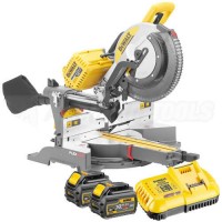 Пила торцовочная аккумуляторная DeWALT DHS780T2A