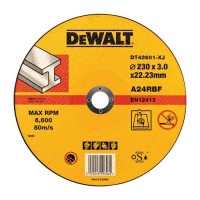 Круг отрезной по металлу 230мм DeWALT DT42601