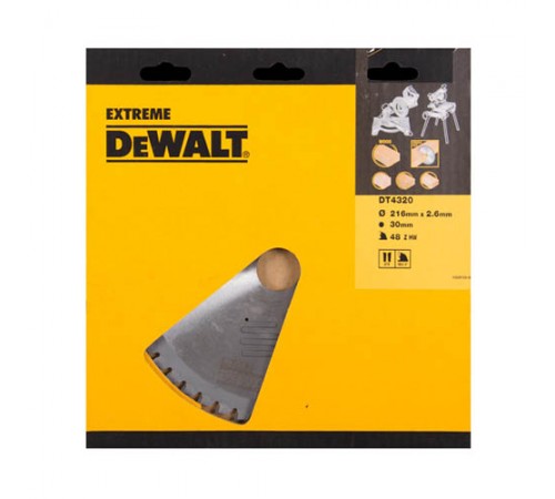 Пиляльний диск DeWALT DT4320