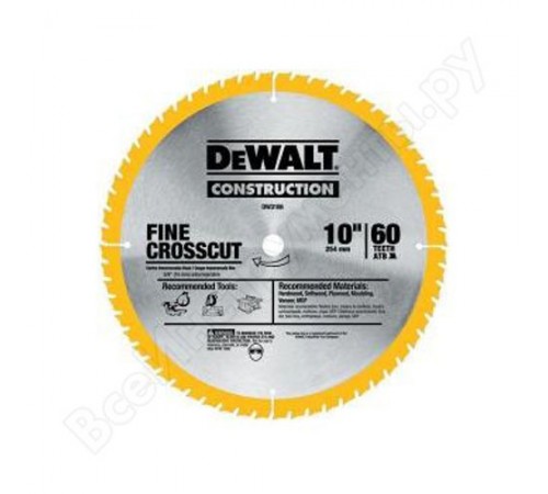 Пиляльний диск DeWALT DT4375