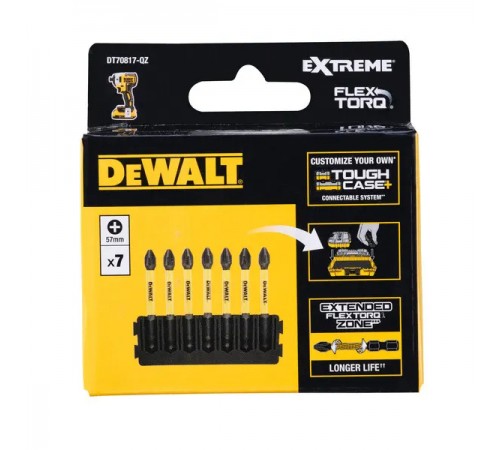 Кассета c битами FlexTorq DeWALT DT70817