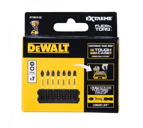 Касета з бітами FlexTorq DeWALT DT70819