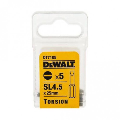 Набор бит TORSION DeWALT DT7105