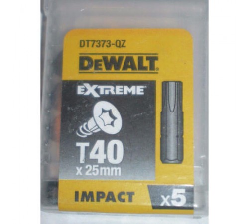 Набір біт IMPACT TORSION EXTREME DeWALT DT7373