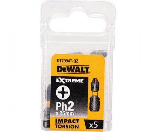 Набір ударних біт IMPACT TORSION EXTREME DеWALT DT7994T