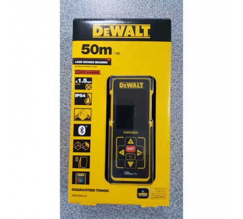 Далекомір лазерний DeWALT DW03050