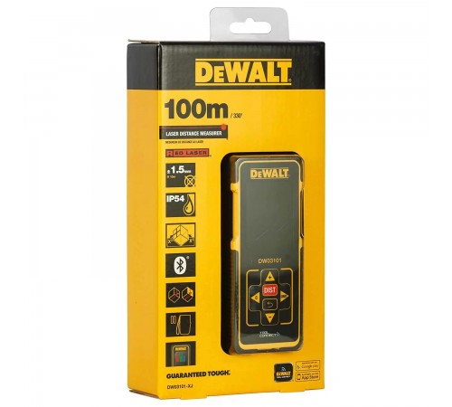 Далекомір лазерний DeWALT DW03101