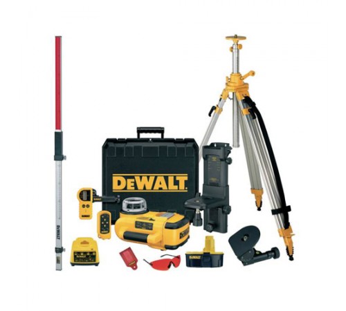 Лазерный нивелир ротационный DeWALT DW079PKH