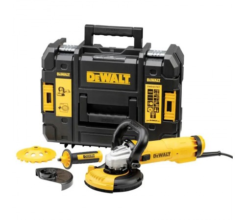 Угловая шлифмашина-болгарка DeWALT DWE4217KT