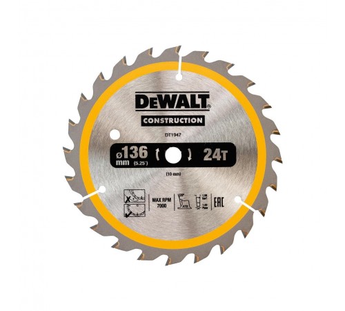 Пильный диск DeWALT DT1947