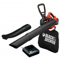 Воздуходувка пылесос аккумуляторный с измельчителем BLACK+DECKER GWC3600L20