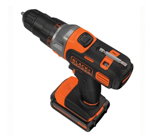 Дриль-шуруповерт багатофункціональний BLACK+DECKER MT218K