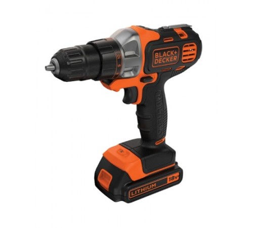 Дриль-шуруповерт багатофункціональний Multievo™, BLACK+DECKER MT218KB