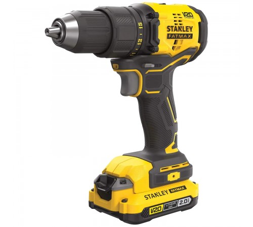 Дриль-шуруповерт акумуляторний безщітковий STANLEY FATMAX SFMCD710D2K