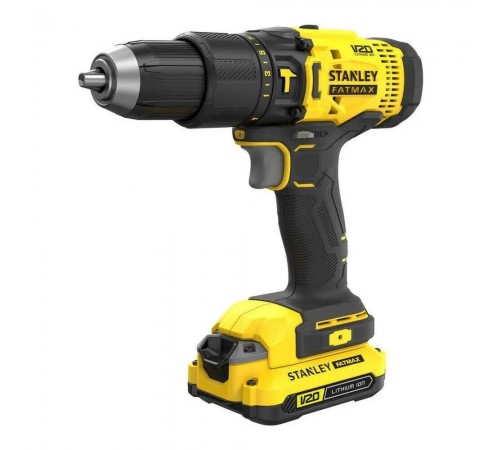 Дриль-шуруповерт акумуляторний безщітковий STANLEY FATMAX SFMCD711C2K