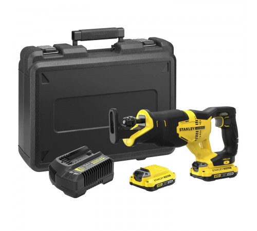 Пила сабельная аккумуляторная STANLEY FATMAX SFMCS300D2K