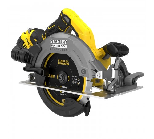 Пила циркулярная аккумуляторная STANLEY FATMAX SFMCS550M2K