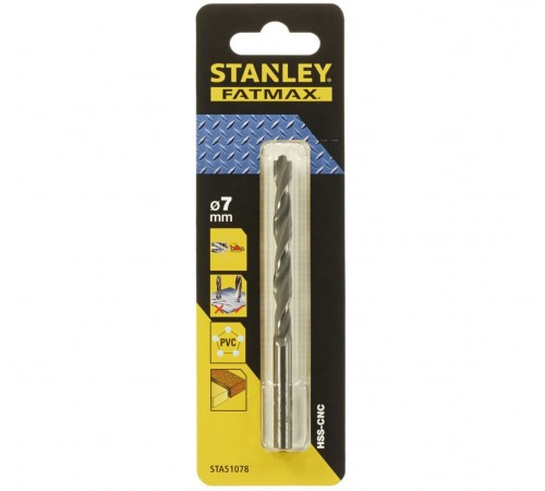 Cверлo по металлу STANLEY STA51078