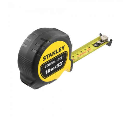 Рулетка измерительная CONTROL-LOCK 10 м/33", STANLEY STHT37237-5