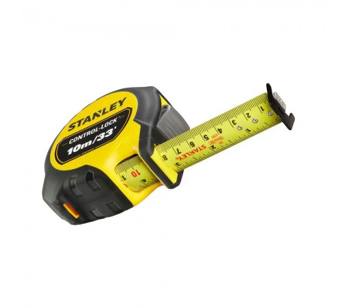 Рулетка измерительная CONTROL-LOCK 10 м/33", STANLEY STHT37237-5