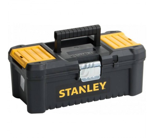 Ящик ESSENTIAL пластиковий з металевими клямками, розмір 316x156x128 мм (12.5?) STANLEY STST1-75515