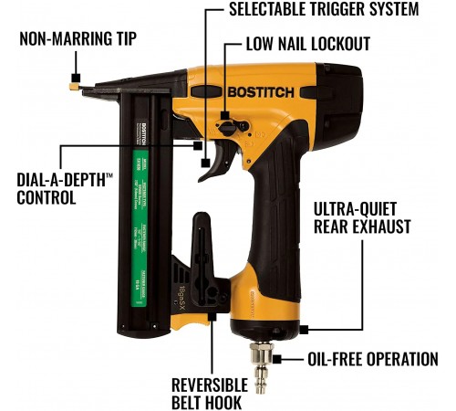 Пистолет скобозабивной пневматический BOSTITCH SX1838-E